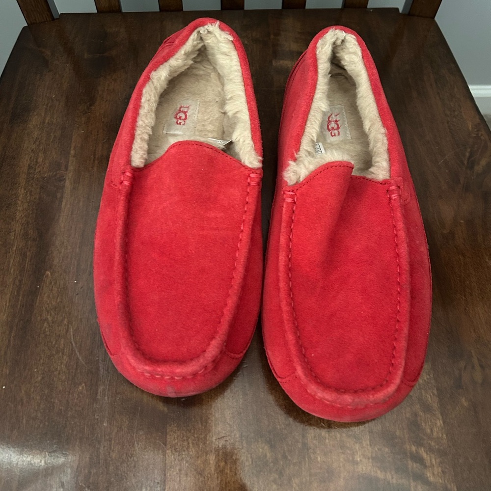 UGG Men's Ascot‎ Slipper Authentic Style 1101110 Samba Red 11